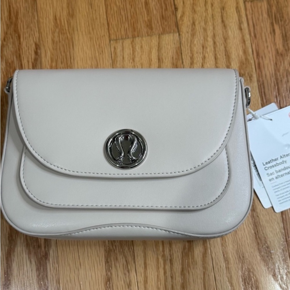 SOLD Lululemon Athletica Cream Crossbody Bag